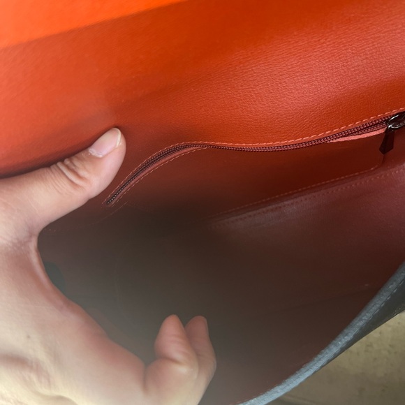 Longchamp Roseau Classic Pebbled Black Leather Crossbody - Picture 10 of 11